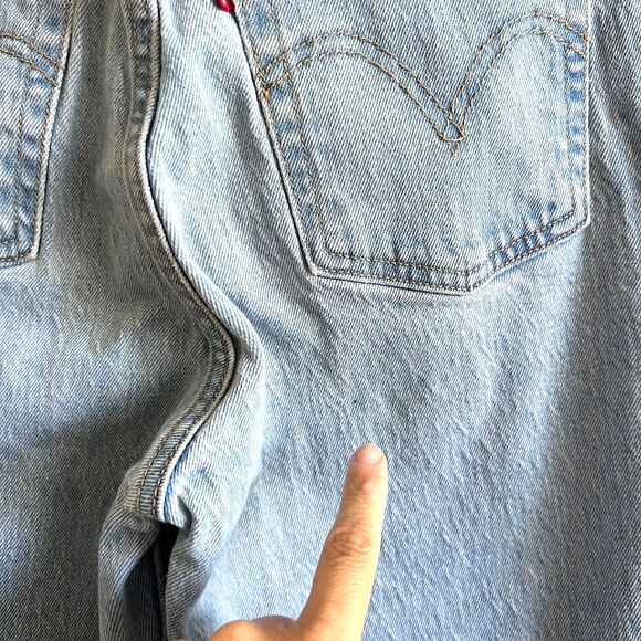 LEVI'S Ribcage Straight Ankle High Rise Denim Jeans Pants Womens 26 - Picture 10 of 10